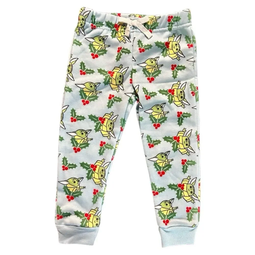 Star Wars “Merry Force Be With You” 2-Piece Jogger Set Size 4T